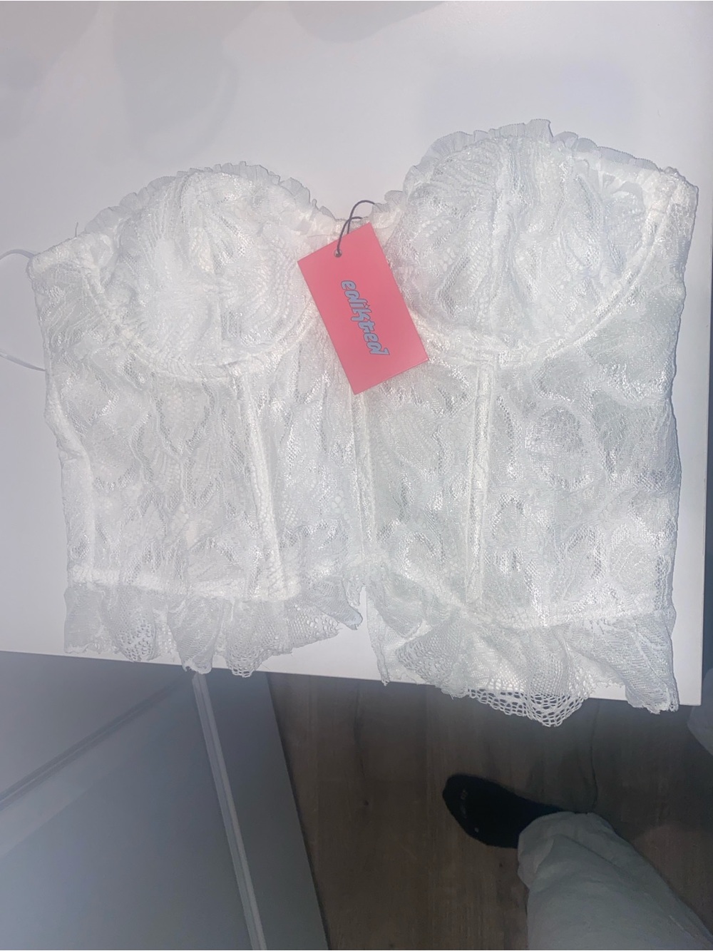 Tea Party Sheer Lace Corset